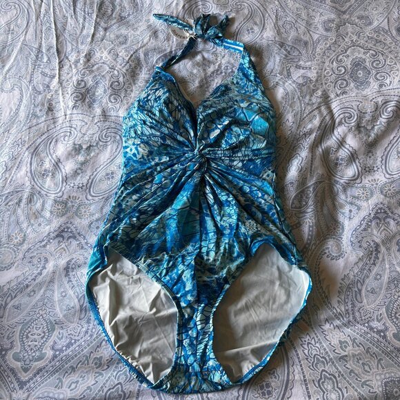 NWT Contours by Coco Reef Shapemaker Swimwear One Piece Size 14 (38) - Picture 3 of 11